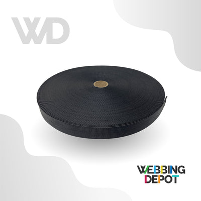 1.25" Flat Nylon Webbing (100 Foot Roll)