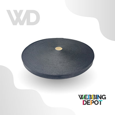 1" Heavyweight Polypropylene Webbing (100 foot roll)