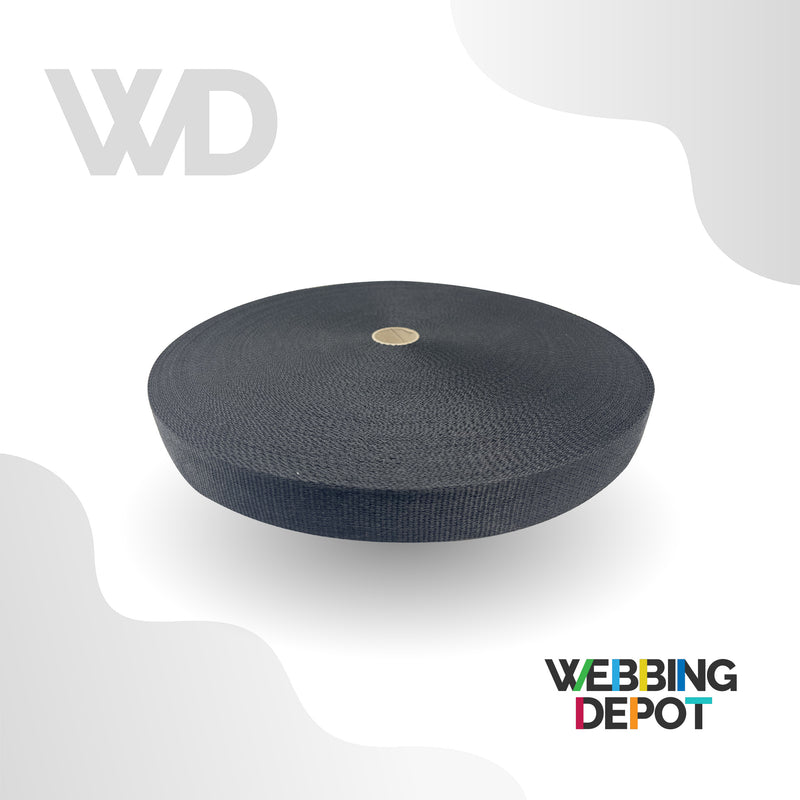 1.5" Lightweight Polypropylene Webbing (100 foot roll)