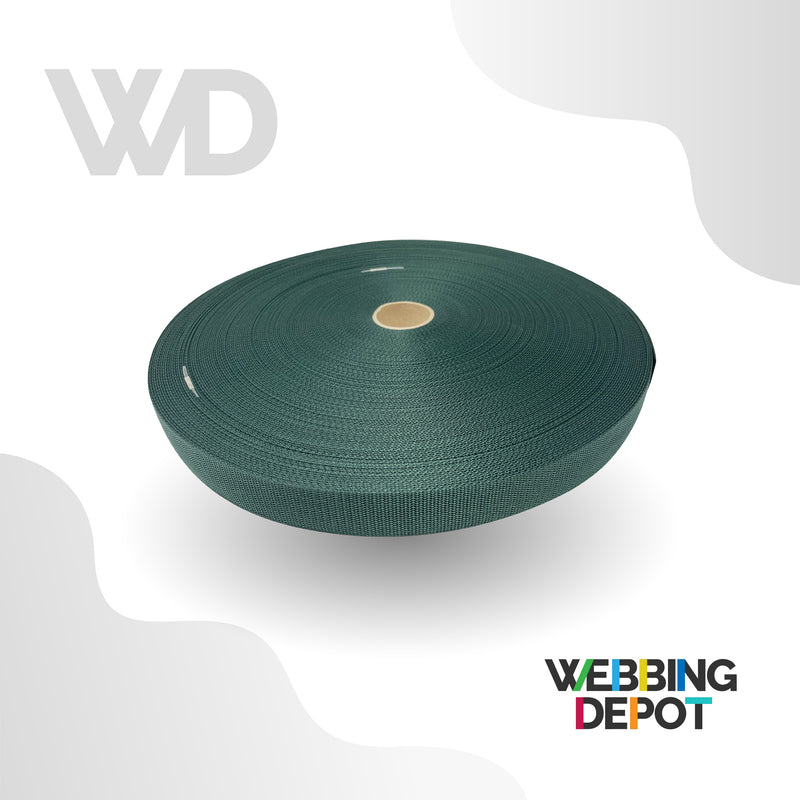 1.5" Heavyweight Polypropylene Webbing (100 foot roll)