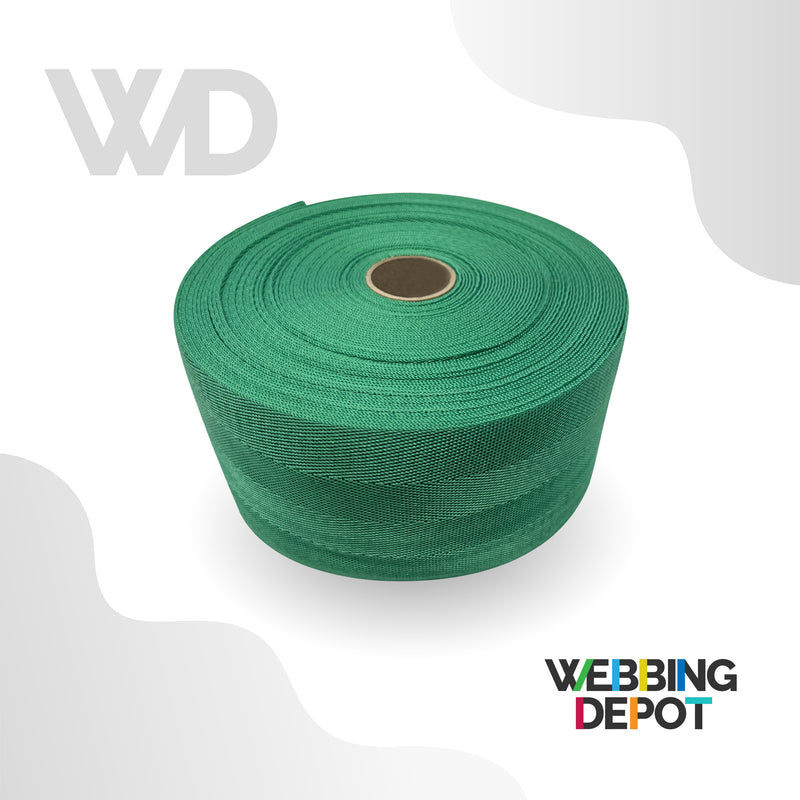 4" Heavyweight Polypropylene Webbing (100 foot roll)