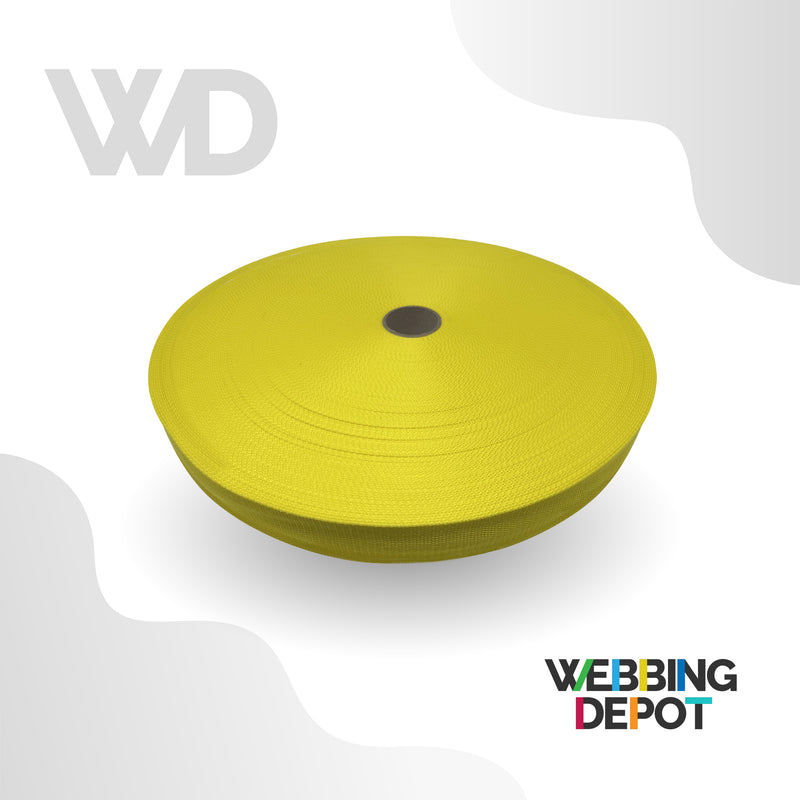 1.5" Heavyweight Polypropylene Webbing (100 foot roll)