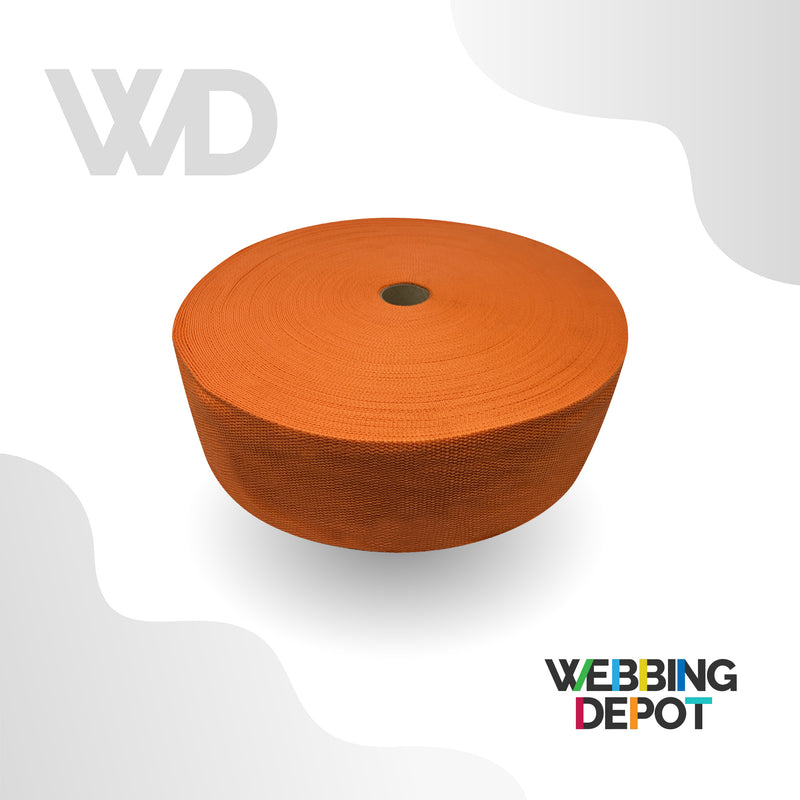 4" Heavyweight Polypropylene Webbing (100 foot roll)