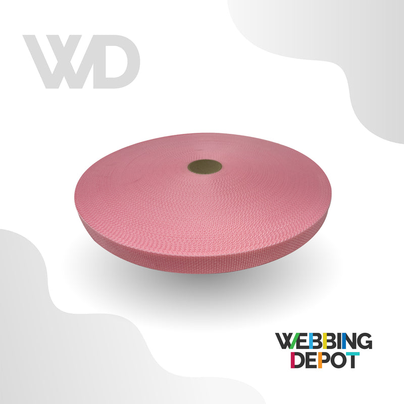 1.5" Lightweight Polypropylene Webbing (100 foot roll)