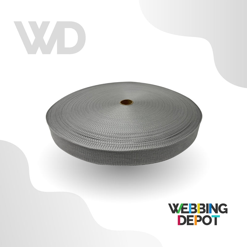 1.5" Lightweight Polypropylene Webbing (100 foot roll)