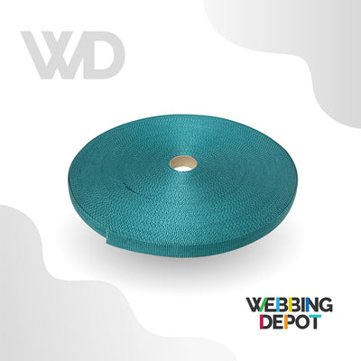 0.75" Flat Nylon Webbing (100 Foot Roll)